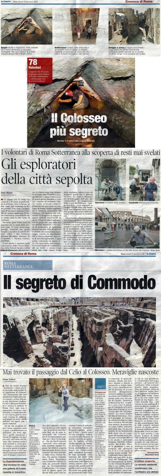 Il Colosseo pi segreto