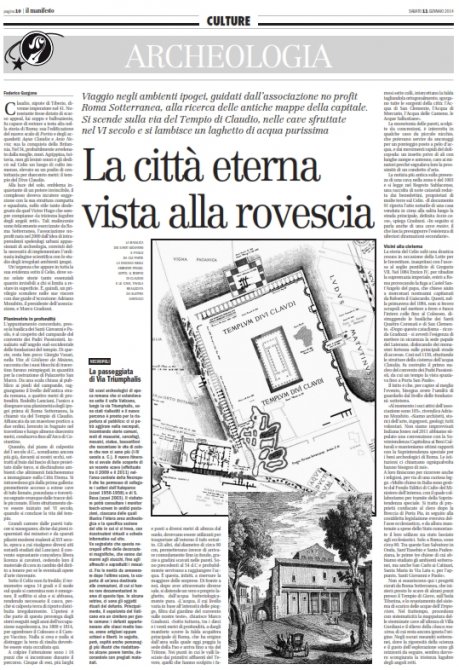 La citt eterna vista alla rovescia